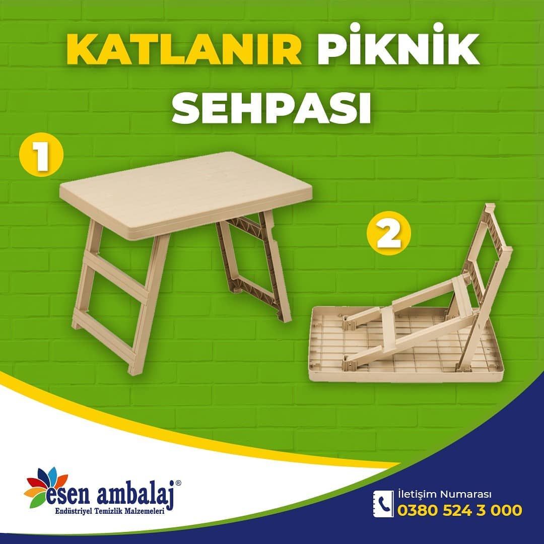 Katlanır Piknik Sehpası