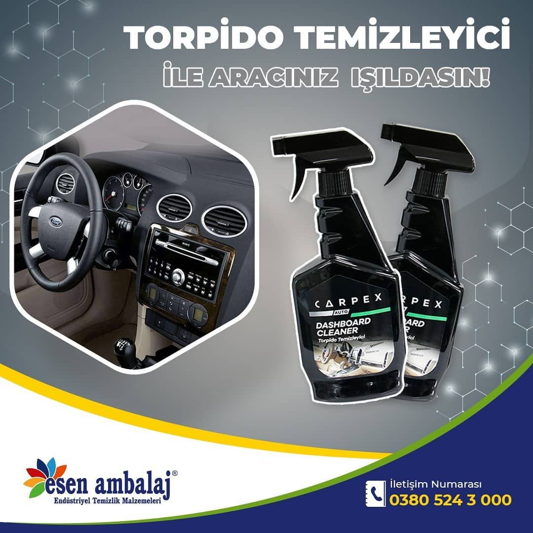 Carpex Torpido Temizleyici İle Aracınız Işıldasın!